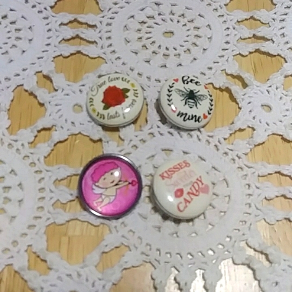 Valentine's Day Snap Jewelry - Snap Buttons bundle
